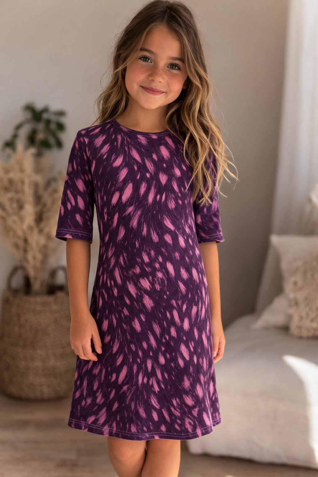 maillot tsniout enfant mauve et rose maillot tsniout enfant mauve et rose