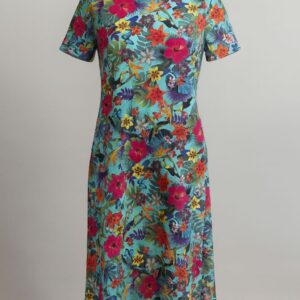 maillot tsniout enfant bleu vert