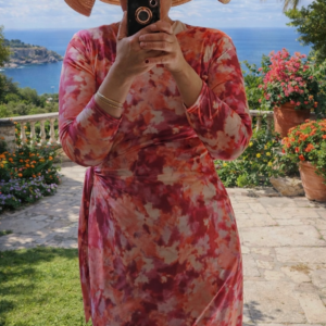 maillot tsniout enfant vert motif