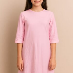 maillot tsniout enfant rose pompon